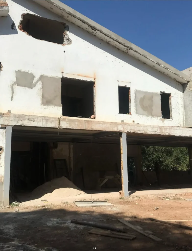 Obra 1: antes